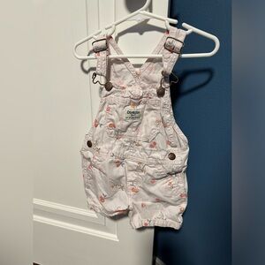 Pink Cherry Oshkosh B’Gosh Bibs 2T